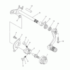 YZ250F YZ250FZL/YZ250FZW Вал переключения
