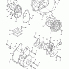 FJR1300A FJR13AZCS/FJR13AZS Крышка картера двигателя