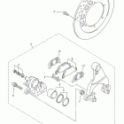 FJR1300A FJR13AZCS/FJR13AZS Задний тормозной суппорт