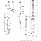 FJR1300A FJR13AZCS/FJR13AZS Передняя вилка