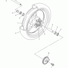 FJR1300A FJR13AZCS/FJR13AZS Переднее колесо