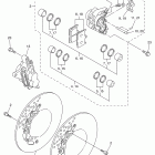FZ1 FZS10ZCB/FZS10ZCR/FZS10ZR/FZS10ZB Передний тормозной суппорт