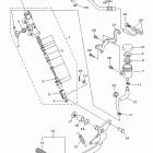 FZ6R FZ6RZR/FZ6RZCR/FZ6RZCL/FZ6RZL/FZ6RZCW/FZ6RZW Задний тормозной цилиндр