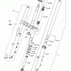 FZ6R FZ6RZR/FZ6RZCR/FZ6RZCL/FZ6RZL/FZ6RZCW/FZ6RZW Передняя вилка