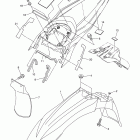 WR250R WR25RZCL/WR25RZL Крыло