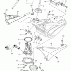 YZ450F YZ450FZL/YZ450FZW ТОПЛИВНЫЙ БАК