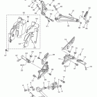 YZF-R1 YZFR1ZCW/YZFR1ZW/YZFR1ZCL/YZFR1ZB/YZFR1ZL/YZFR1ZCB Подножки