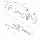 MAJESTY YP400ZW/YP400ZS ПУСКОВОЙ ЭЛЕКТРОДВИГАТЕЛЬ