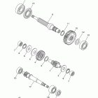 MAJESTY YP400ZW/YP400ZS ТРАНСМИССИЯ