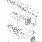 TMAX XP500ZS Сцепление 2