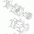 ZUMA 125 YW125ZW/YW125ZL Кожух вентилятора