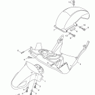 ZUMA 125 YW125ZW/YW125ZL Переднее крыло