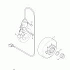 ZUMA 125 YW125ZW/YW125ZL Генератор