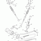 ZUMA 125 YW125ZW/YW125ZL Клапана