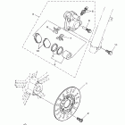 ZUMA YW50ZY/YW50ZB Передний тормозной суппорт