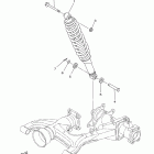 GRIZZLY 350 2WD YFM35GZGR Задняя подвеска
