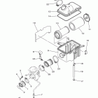 GRIZZLY 350 IRS 4WD YFM35FGIZL/YFM35FGIZG Впускная система