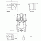 GRIZZLY 350 IRS 4WD YFM35FGIZL/YFM35FGIZG Emblem & label 1