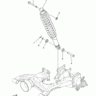 WOLVERINE 450 4WD YFM45FXZW Задняя подвеска
