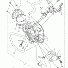 YFZ450R SPECIAL EDITION YFZ450RSEZ Корпус дроселя в сборе