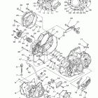 YFZ450X YFZ450XZL/YFZ450XZW Крышка картера двигателя
