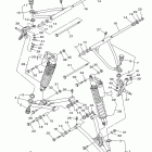 YFZ450X YFZ450XZL/YFZ450XZW Передняя подвеска колес