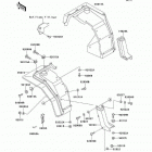 Mule 2520 Turf (KAF620-B2) Переднее крыло(ья)