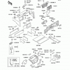 Mule 2520 Turf (KAF620-B5) Frame fittings(cover)