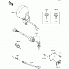 Mule 500 (KAF300-A1) Head lamp / ignition