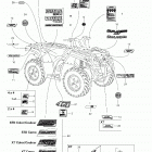 Outlander 400 XT 4 X 4 Наклейки