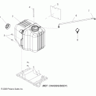 R10HR76AG/AR RANGER 6X6 800 EFI Топливный бак