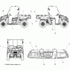 R10RC08GA/GH RANGER EV 4X4 Наклейки