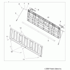 R10RC08GA/GH RANGER EV 4X4 Body, tailgate asm.