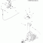 R10RC08GA/GH RANGER EV 4X4 Brakes, park brake asm.