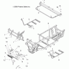 R10RC08GA/GH RANGER EV 4X4 Chassis, frame and front bumper