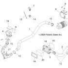 R10RH45AG/AH/AR RANGER 4X4 400 Engine, air intake