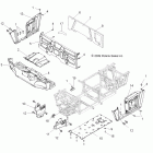 R10TH50AG/AR RANGER 4X4 500 EFI Body, floor and fenders