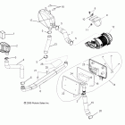 R10TH50AG/AR RANGER 4X4 500 EFI Engine, air intake