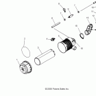 R10TH50AG/AR RANGER 4X4 500 EFI Воздушная система