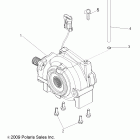 R10VH76AD/AG/AJ/AK/AT RANGER RZR 800 EFI Крепление КПП