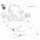 R10VH76AW/AO/AB RANGER RZR Тело, боковые сетки