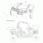 R10VH76FX RANGER RZR Наклейки