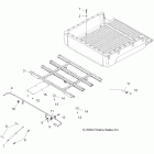 R10WH76AG/AH/AR/AV RANGER 4X4 800 EFI CREW Body, box mounting