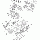 R10WH76AG/AH/AR/AV RANGER 4X4 800 EFI CREW Body, floor and fenders