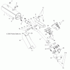 R10WH76AG/AH/AR/AV RANGER 4X4 800 EFI CREW Глушитель