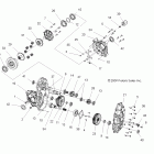 R10RC08GA/GH/FA/FH RANGER EV/INTL 4X4 Картер КПП