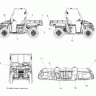 R10RC08GA/GH/FA/FH RANGER EV/INTL 4X4 Наклейки