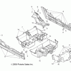 R10XH76AA RANGER RZR 4 800 EFI Корпусные, напольные и коромысла