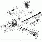 A11RB42AA/A11RD50AA/AB/A11RF50AA RANGER Gearcase (4x4)