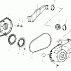 A11RB42AA/A11RD50AA/AB/A11RF50AA RANGER Кожух сцепления